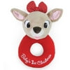Baby's First Christmas Ring Rattle Rudol