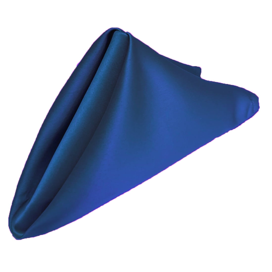 Gowinex Royal Blue 17" x 17" Lamour Satin Dinner Napkins (Pack of 10 ...