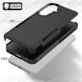 thumbnail image 2 of YEYKX Defender Case for Samsung Galaxy A17 5G 6.7'' Heavy Duty 1 in 1 Design Rugged Full Body Dustproof Shockproof Bumper Non-Slip Protective Cover,Black,For Galaxy A17(5G), 2 of 5