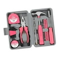 thumbnail image 4 of 24 Pcs Outils de Réparation Ménagers, avec Étui de Rangement Portable, Polyvalent Rose, 4 of 7