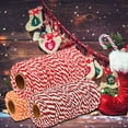 thumbnail image 2 of Christmas decor!2mm Twine String Red And White Garden Cotton Rope Bakers Twine Packing Cord For Gift Wrapping And DIY Crafts(328 Feet), 2 of 6