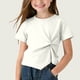 thumbnail image 2 of Camisetas de Manga Larga de Niños Tamaño 12-14 Juventud Camiseta de Color Sólido, Niño Pequeño 2T Cuello Redondo Top Casual para Niños Primavera Verano, 2 of 6