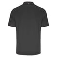 thumbnail image 3 of Men's Cutter & Buck Heather Black Tulsa Golden Hurricane Big & Tall Forge Eco Stretch Recycled Polo, 3 of 3