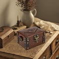 thumbnail image 4 of Style Antique Glass Bottle Metal Desk Jewelry Ornament Elegant Home Desktop Display Piece, 4 of 4