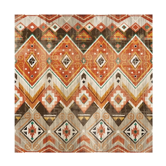 Wild Apple Portfolio 'Natural History Lodge Southwest Pattern VIII' Canvas Art