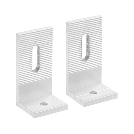 

Solar Panel Mounting Brackets Aluminum Alloy 6.7mm Diameter Pack of 2