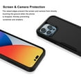 thumbnail image 4 of Njjex iPhone 14 Pro Max Case, [with a Screen Protector] Shockproof Full Coverage Protective Cover Phone Case for iPhone 14 Pro Max 6.7" Black, 4 of 7