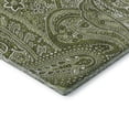 thumbnail image 4 of Addison Rugs Mayfield Washable Traditional Paisley Green Runner Rug, 2'3" x 7'6", 4 of 5