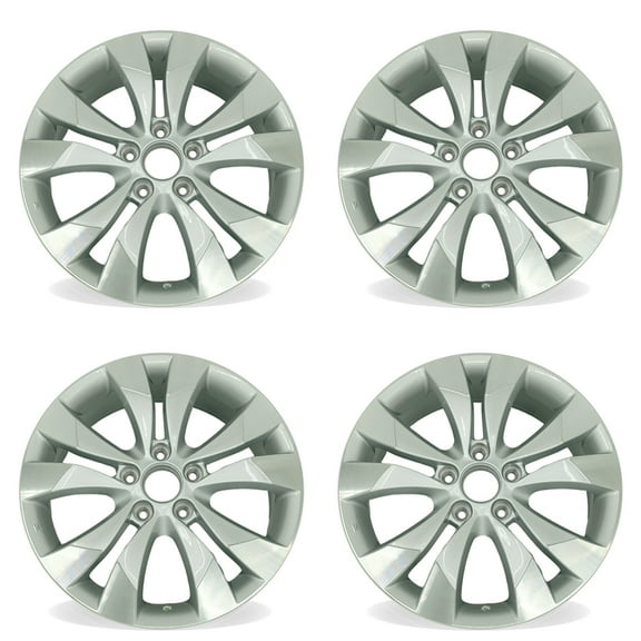 17" 17x6.5 Set of 4 Silver Wheels For Honda CR-V 2012-2014 OEM Design Replacement Rim