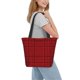 thumbnail image 2 of Easygdp Red Black Houndstooth Bolso de Hombro para Mujer, Bolso Bandolera y Cartera de Mano Elegante para Uso Diario, 2 of 6