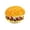 White#02, variant on FufuCrick Burger Squishy 1-Pack Office Accessory Squishy Tactile Sensory Gadget Desk Ornament Decor for Adult Workspace