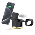 thumbnail image 6 of 4 in 1 Magnetic Wireless Charger Stand Foldable Cube Charger Stand Fast Charging Dock Station Black,1 * Charger,Black, 6 of 6