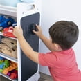 thumbnail image 6 of Humble Crew 16 Bin Kids Toy Storage Organizer with Chalkboard, Grey, 6 of 8