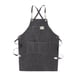 thumbnail image 1 of Qarigey Delantal de trabajo Cafeshop Traje Algodón Mano de obra Lavable Cocina Restaurante Servicio ajustable Traje Multicolor Cuerpo del baño Gris, 1 of 6
