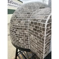 thumbnail image 2 of Tiled Cement Outdoor Pizza Oven / Clay Wood Fired Pizza Ovens with Ash Granite Mosaic Tiles - OP83, 2 of 4