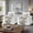 Beige, variant on Delmango 32“ Wide Swivel Accent Chair, Comfy Couch with Cup Holders and Side Pockets, Modern Sofa Chair for Living Room, Bedroom, Corner, Gray