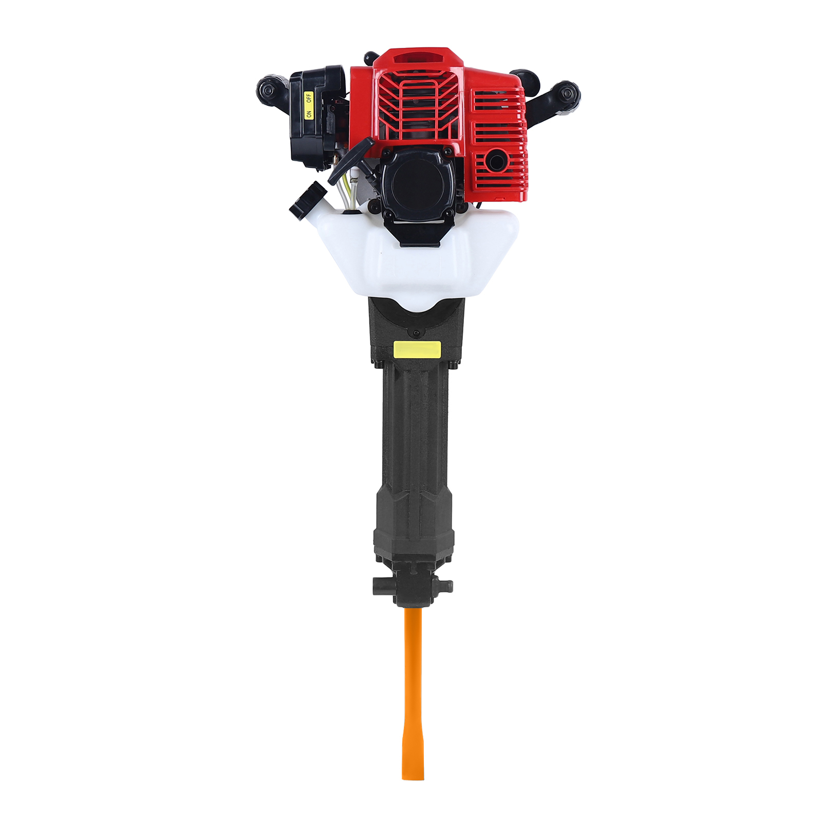 61*38.5*26.5cm 52cc Gas Powered Jack Hammer Demolition Concrete Breaker Punch Drill with Translucent Fuel Tank