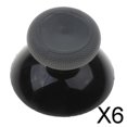 thumbnail image 1 of 6x Thumbsticks Analógicos Thumb Joystick Stick Cap Fr XBOXONE Gris Negro 6 piezas, 1 of 8