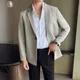 thumbnail image 3 of Abrigo Blazer Masculino Fiesta Plus Talla Grande Botonadura Sencilla Oversize Chaquetas De Traje Para Hombre Clásico De Moda Elegante Moda 2024 Casual, 3 of 5