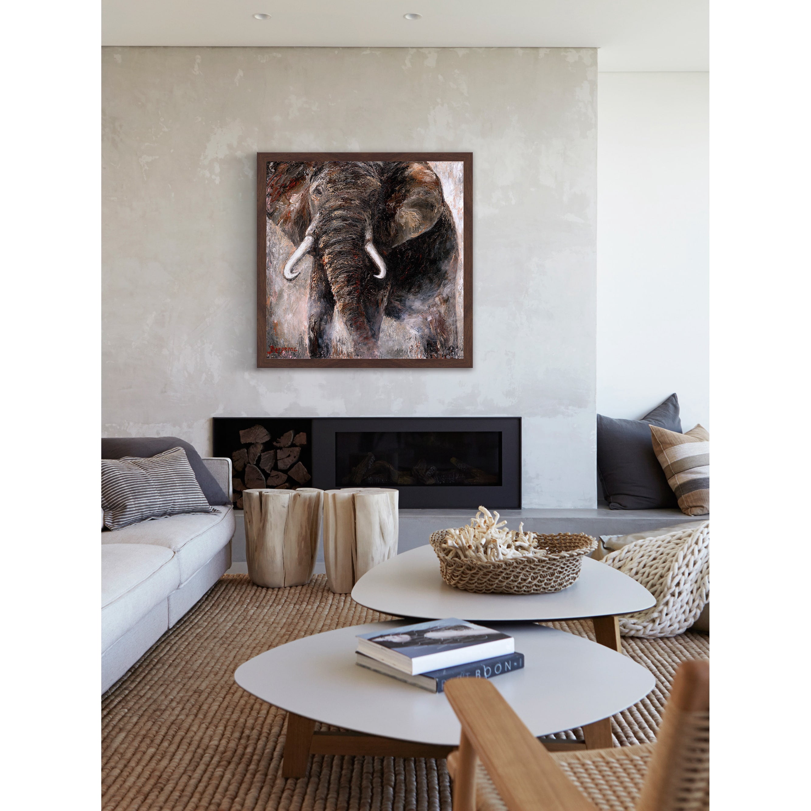 Marmont Hill "Brave" by Bergerac Framed Painting Print