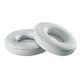 thumbnail image 5 of Monstrate Almohadillas de espuma viscoelástica de cuero proteico de repuesto para Solo 2/3, almohadilla para auriculares, compatible con Bluetooth, Blanco Bluetooth 2piezas, 5 of 6
