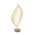 thumbnail image 2 of DecMode Aluminum Contemporary Leaf Sculpture, White, 2 of 7