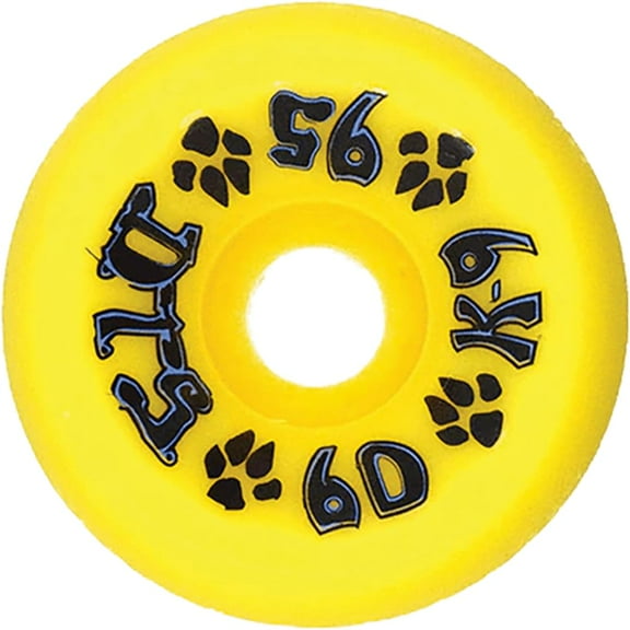 Dogtown K-9 80's 60mm 95A Yellow