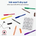 thumbnail image 3 of Avery Marks A Lot Permanent Markers, Ultra Fine Tip, Assorted, 8/PK, 3 of 9