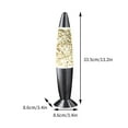 thumbnail image 4 of ¡Solo por Hoy!, Lámpara de cera Lámpara de lentejuelas Lámpara de decoración interior Lámpara de noche para sala de estar Dormitorio Luz de noche romántica 100ML Akmoler, 4 of 6