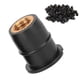 thumbnail image 2 of Universal Well Nut, Well Nut Impermeable Negro Práctico Para Parabrisas De ATV Para Motocicleta ANGGREK Otros, 2 of 8