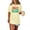 Butter, variant on Jolly Little Dude, Groovy Retro Wavy Text, Butter Comfort Colors T-Shirt, Medium