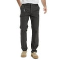 thumbnail image 3 of Hiauspor Men's Cargo Pants Waterproof Quick Dry Lightweight Hiking Pants with 7 Pockets, 3 of 8