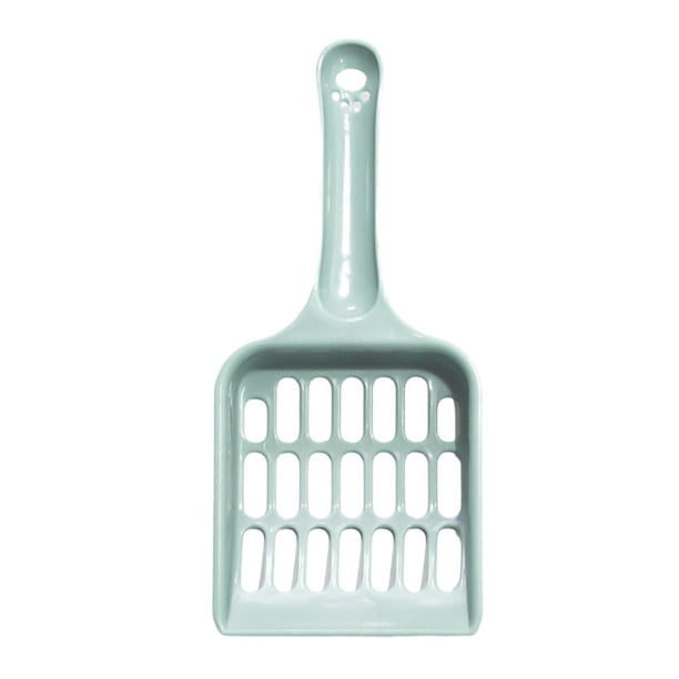 Ruifaya 1 pala de plástico para arena de gatos con mango largo para limpiar excrementos de gatos