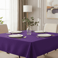 thumbnail image 5 of AK TRADING CO. 54" x 54" Polyester Square Tablecloth - Perfect for Any Occasion Like Parties, Wedding, Buffet Decoration, Indoor & Outdoor Use (Purple), 5 of 17