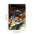 thumbnail image 2 of Autua Tiger Grass Tree Branch Home Bath Mat Diatom Mud Quick Drying 24x16in, 2 of 5