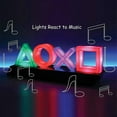 thumbnail image 1 of Playstation 3 Mode Icon Lights - Reacts to Music, Game Room Light, 1 of 5