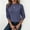 Navy, variant on Womens Loose Fit Ribbed Crew Neck Long Sleeve Top Green Basic Knit Tee S-XXL,Size 2XL