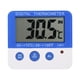 thumbnail image 1 of Mini termómetro de alarma ABS LCD para interiores de fin de año, termómetro de alarma electrónico grande, medidor de temperatura con pantalla, 1 of 5