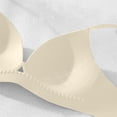 thumbnail image 4 of Gkeoshab Women's Bras Women Printed Soft Wireless Bra High Support Bralette Comfortable & Breathable White M, 4 of 4
