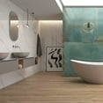 thumbnail image 4 of The Tile Life Delaney Blanco Polished Porcelain Floor & Wall Tile 24x48 in 2-Piece, 4 of 12