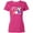 Cyber Pink, variant on Inktastic Go, USA- Soccer, Football Women's T-Shirt