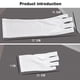 thumbnail image 4 of Guantes de protección UV para manicura: largos y cómodos, ideales para proteger tus manos durante el esmaltado en gel. Disponibles en dos modelos, blanco y de tela suave. ¡Perfectos para tus sesiones, 4 of 6