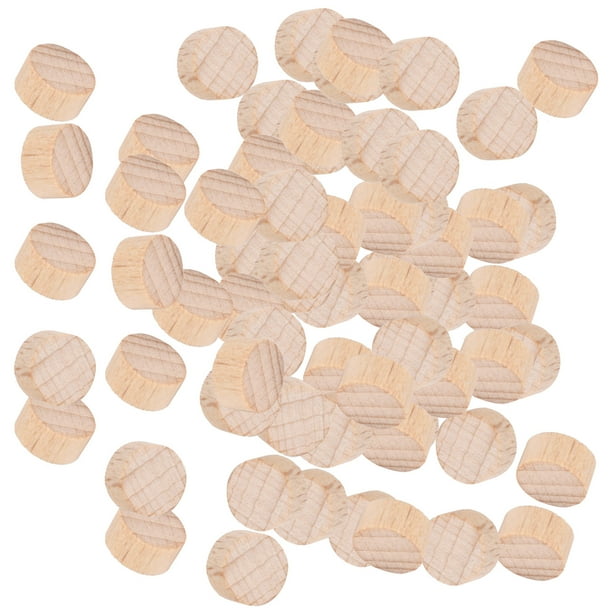 300 PC De Rebanadas De Madera Sin Terminar, Manualidades De Bricolaje, Discos De Madera Para Joyas, Decoraciones, Alfileres, Proyectos Para Niños, 100 Piezas X 3 Bolsas