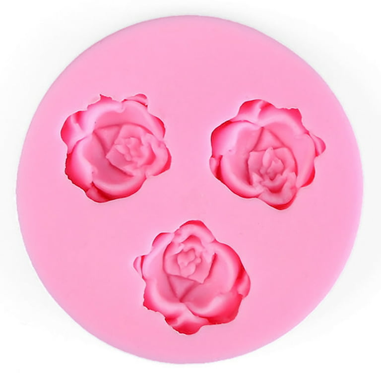 Rose Flower Fondant Silicone Mold – YELLOW JACKET HOME PRODUCTS