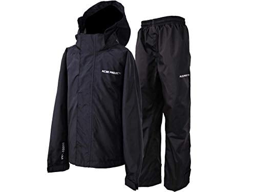 Acme Projects Rain Suit 100% Waterproof Jacket + Pants YKK Zipper Breathable 10000mm/3000gm 