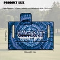 thumbnail image 7 of Uorisanigo Golf Cart Seat Covers Anti-Slip Blue Tie-Dye Golf & Grit Golf Cart Seat Towel Blanket with Storage Pockets, for 2-Person Seats for EZGO Yamaha Club Car Seat Protector, 7 of 7