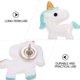 thumbnail image 5 of 10pcs Historieta Adorable Unicorn Pass Ports Fox Photo Memo Paper Note Pushpins, 5 of 7