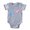 Heather Gray, variant on CafePress - Spoonful Of Irony - Cute Infant Baby Football Bodysuit