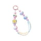 thumbnail image 2 of Llavero con cuentas llavero de coche pulsera con dijes de cuentas llavero brazalete pulsera de cadena Rosa, 2 of 8