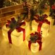 thumbnail image 1 of Cajas de regalo iluminadas navideñas, 140 LED iluminan regalos decoración navideña, 8 modos y función de temporizador Cajas navideñas iluminadas enchufables, juego de 3 decoraciones navideñas para fie, 1 of 4